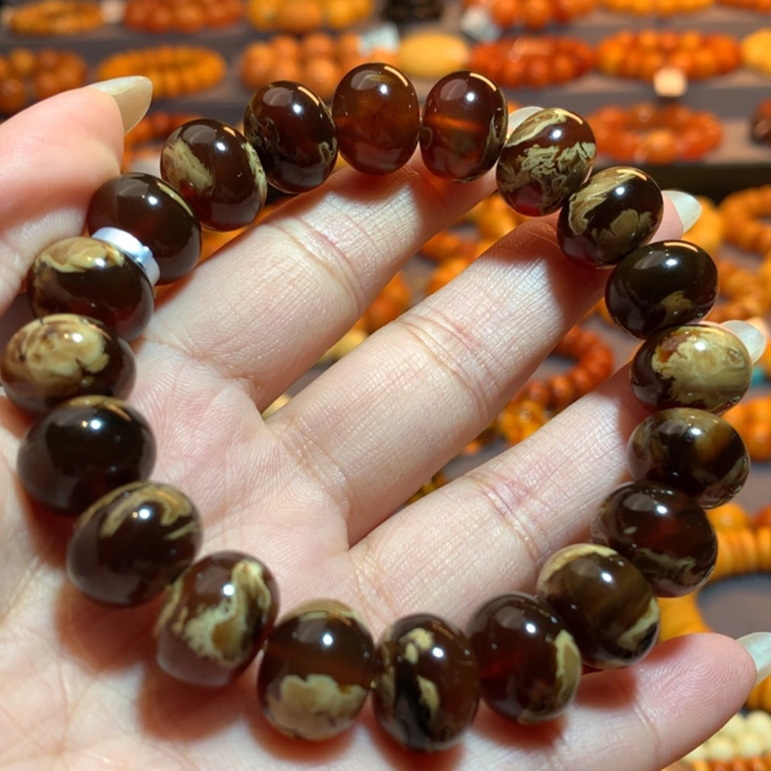 【闪购商品】手串琥珀（根珀）未镶嵌根珀手串
