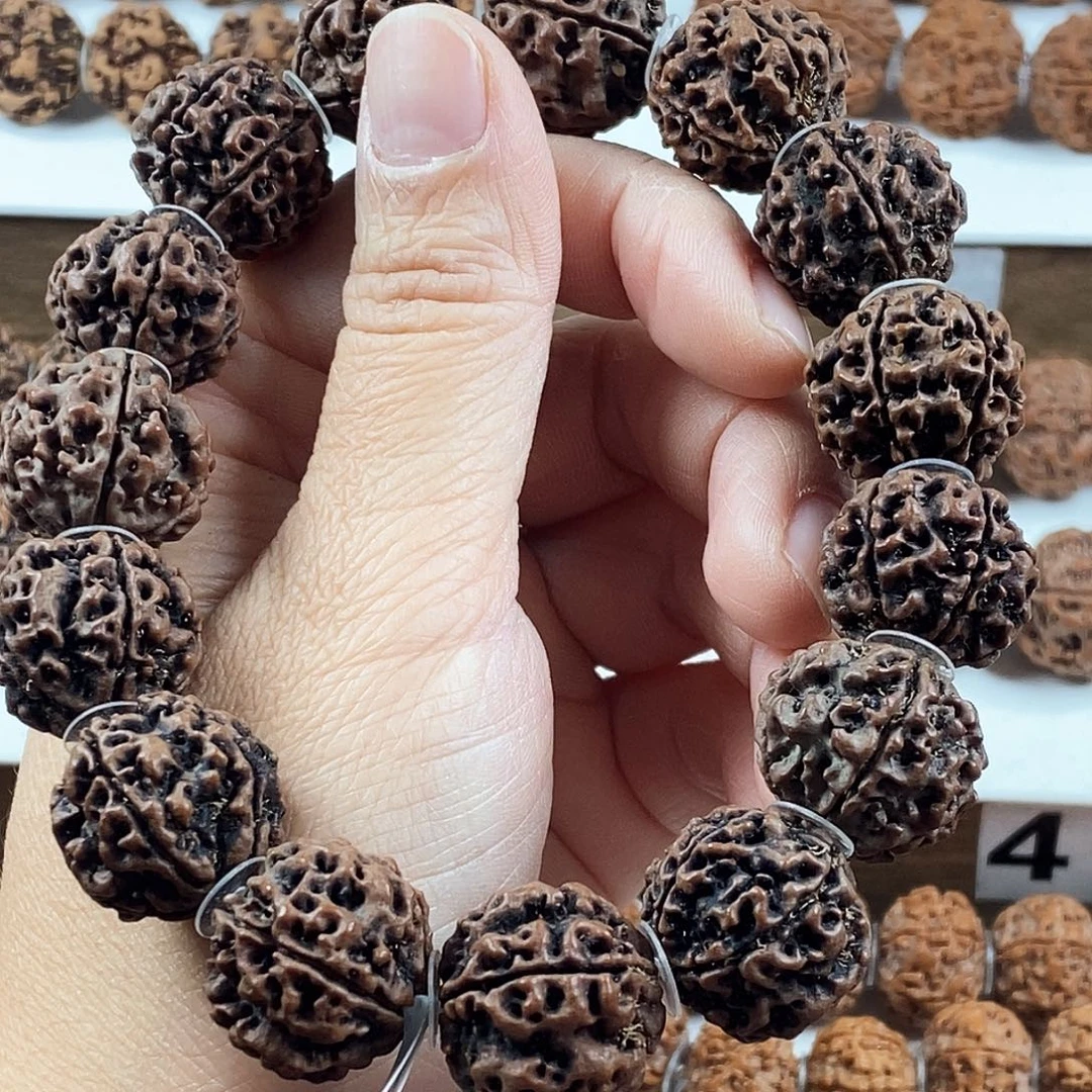 手串金刚菩提原生态5瓣梅花蜂窝双龙