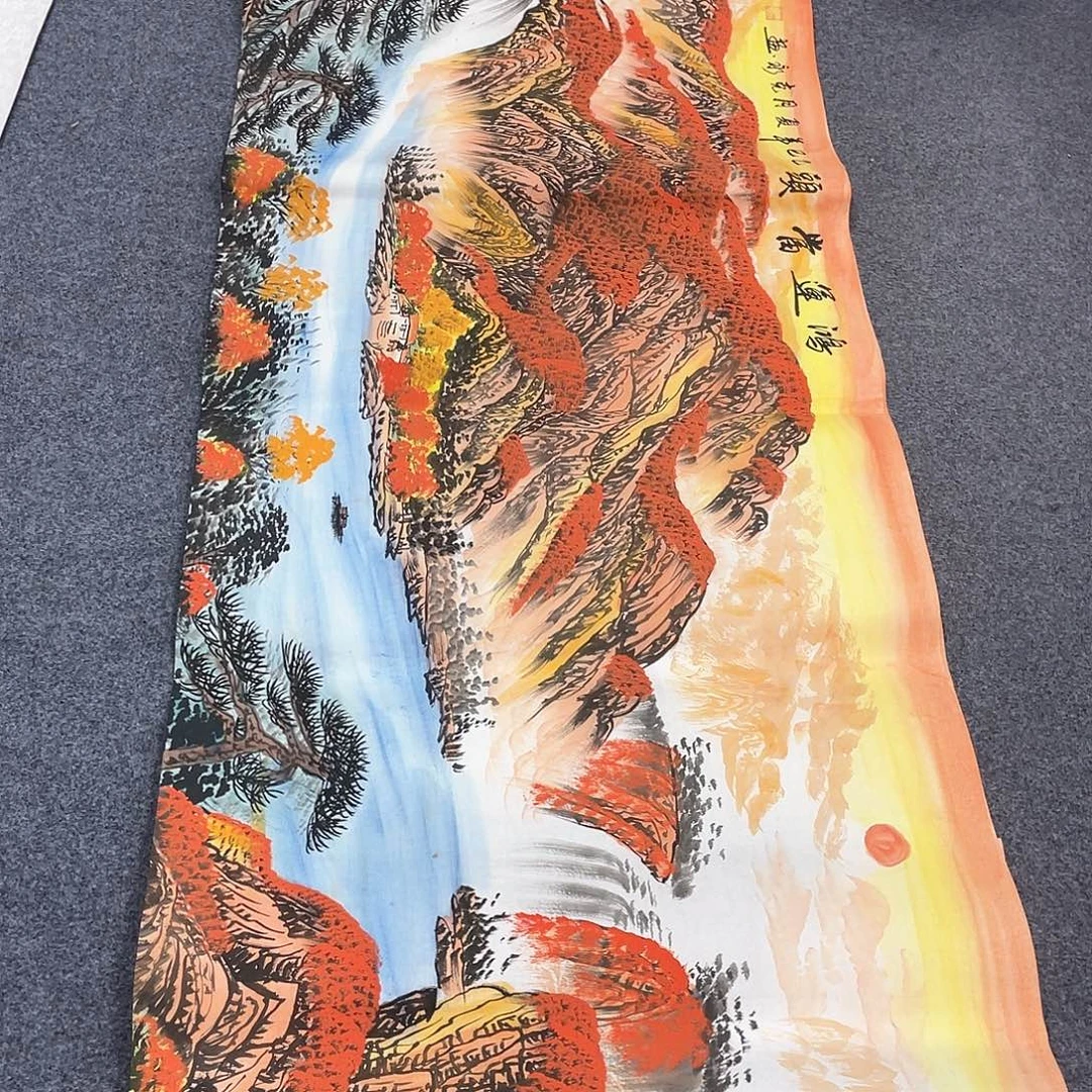 国画作品小姐姐放漏…