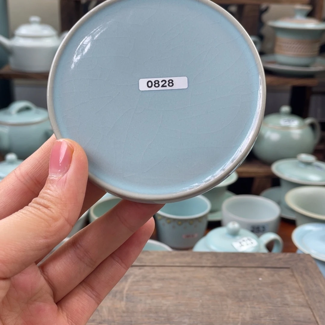 陶微瑕天青杯垫0828号………$
