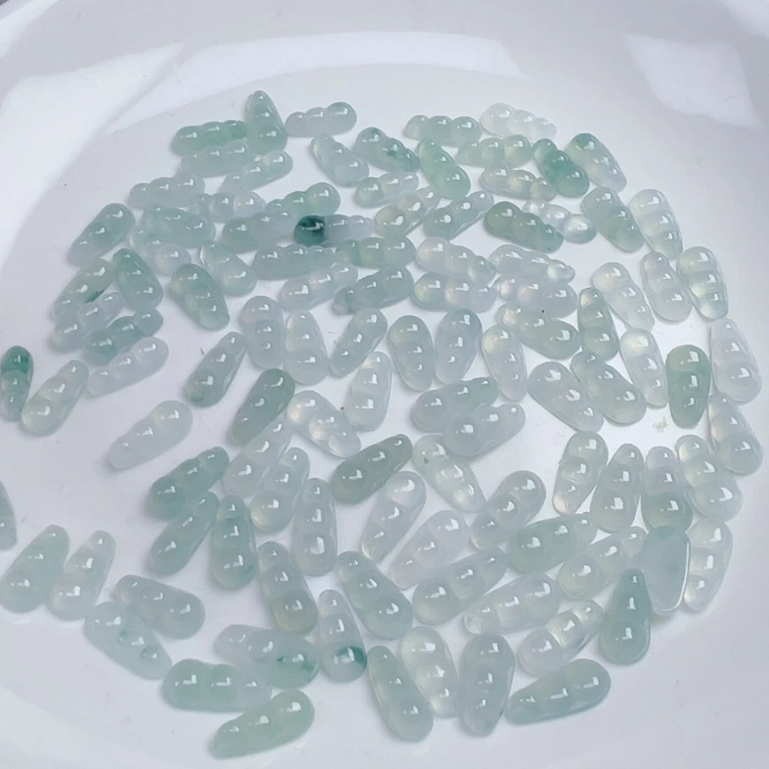 翡翠散珠豆子一个