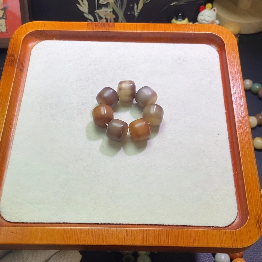 菩提根/象牙果吊坠卡15干磨手捻微瑕0726