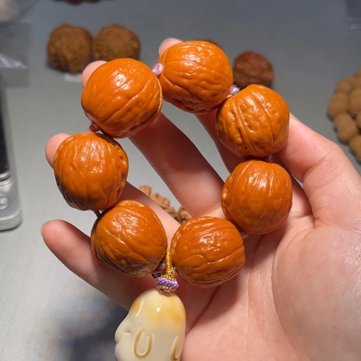 把件文玩核桃丸子856