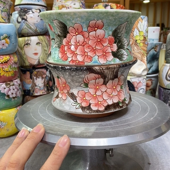 景德镇艺术手绘作品
