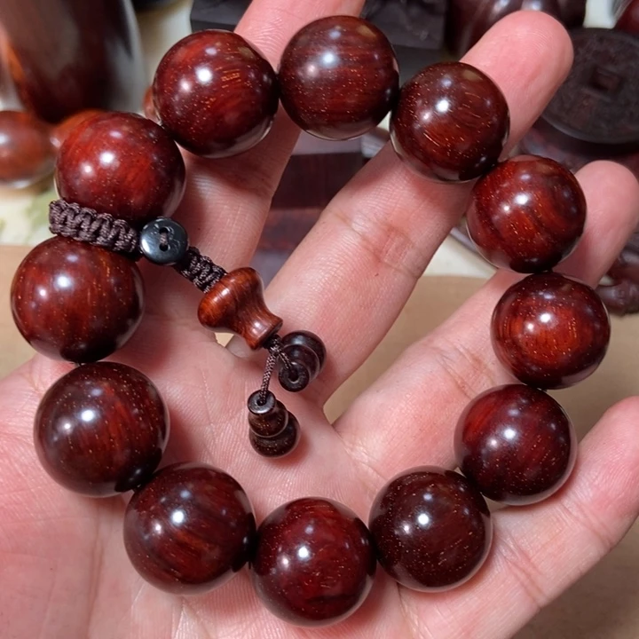 檀香紫檀（小叶紫檀）2.0手串