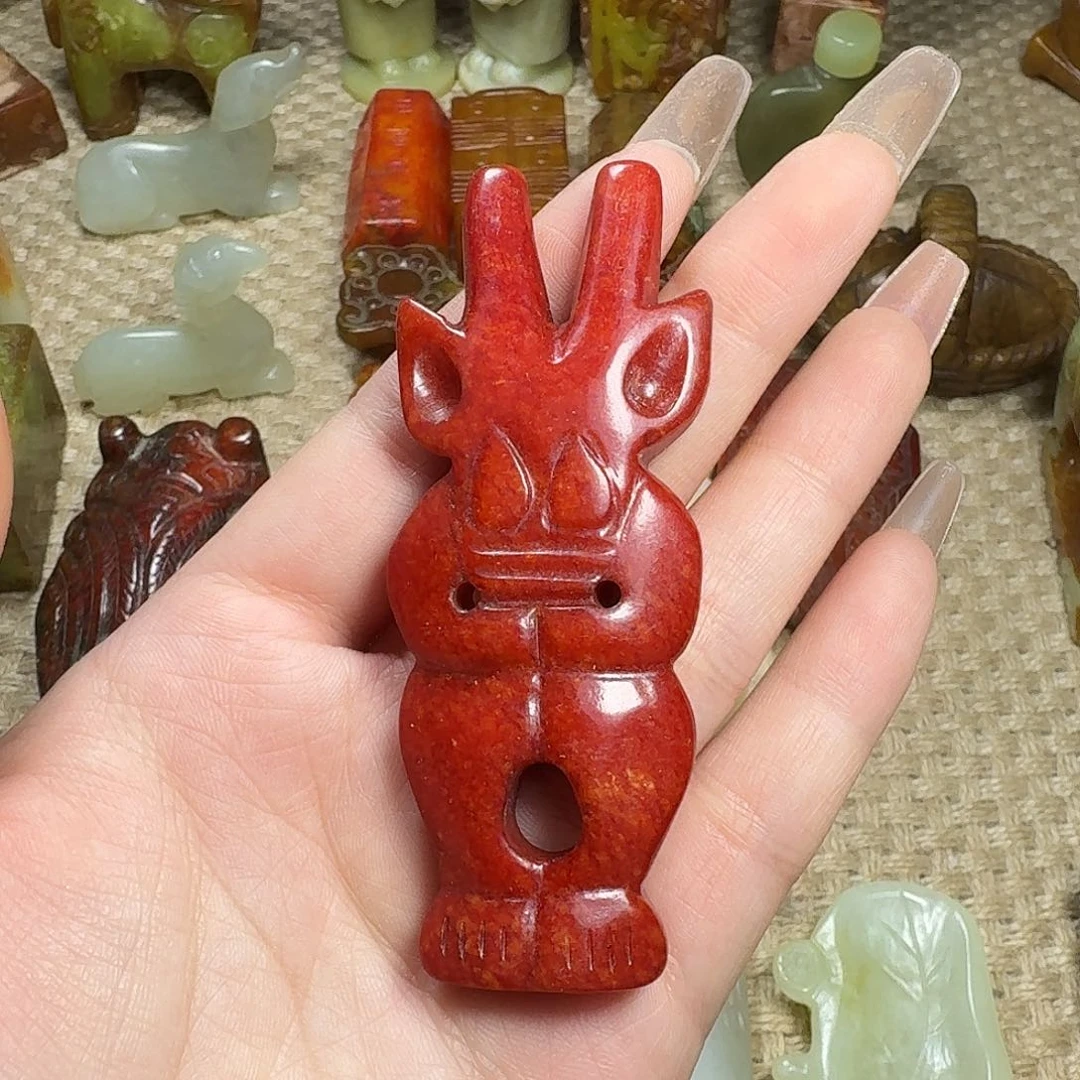 白玉菩提吊坠挂件