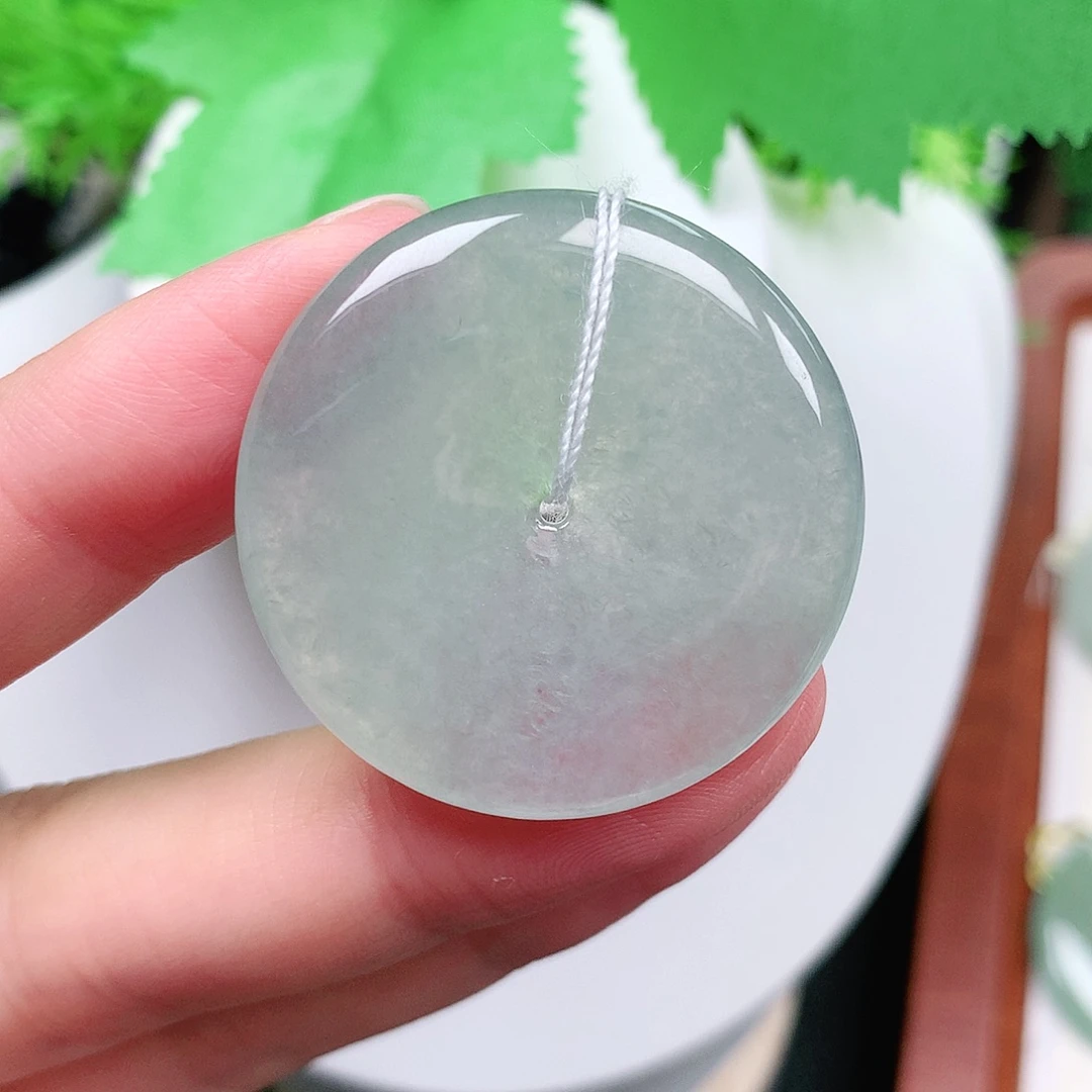 翡翠未镶嵌颈饰平安34-5:3