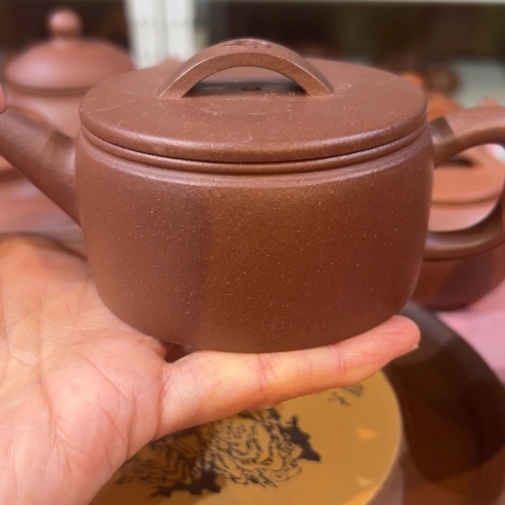 茶案紫砂紫泥汉瓦180cc