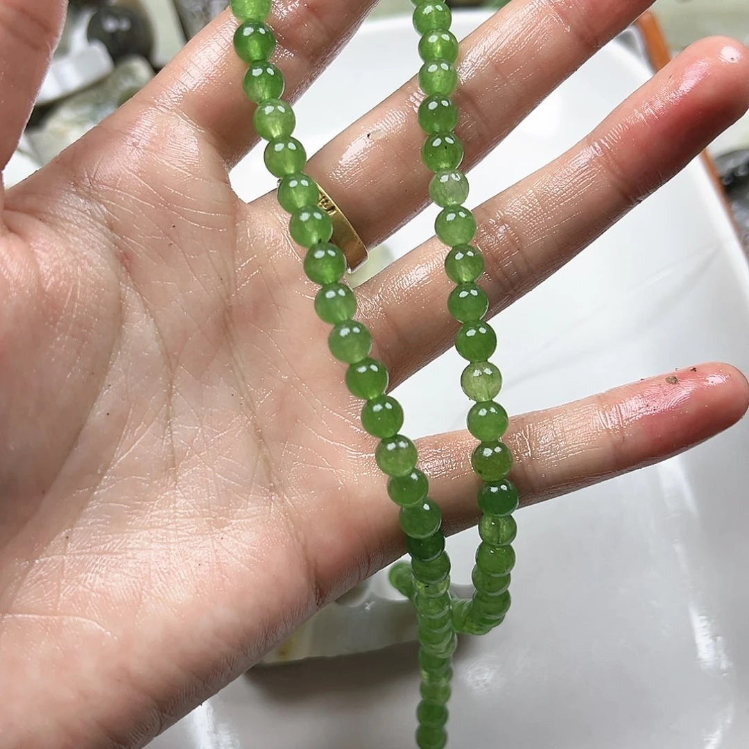 未镶嵌手链和田玉兰*兰