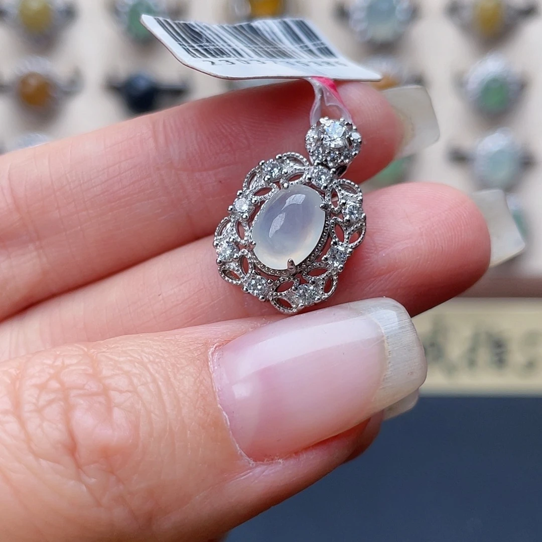 翡翠戒指未镶嵌戒指