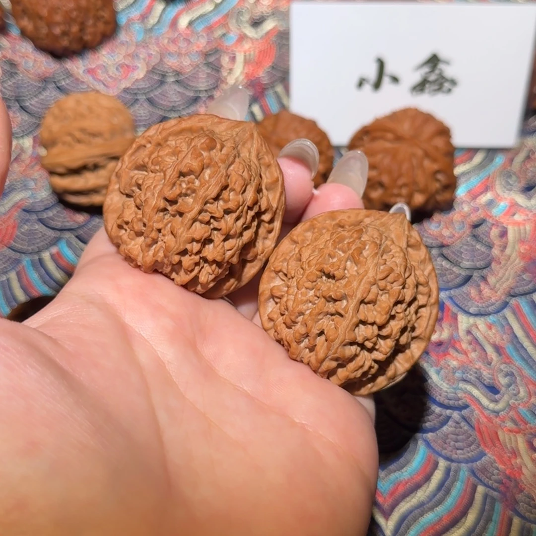 文玩核桃把件252号41满天星文玩核桃