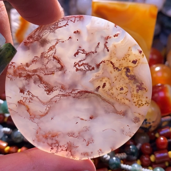 【闪购商品】玛瑙/玉髓颈饰未镶嵌闲**鹤