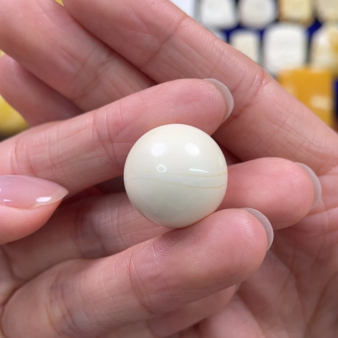 蜜蜡裸石未镶嵌琥珀蜜蜡珠子卡18.4mm