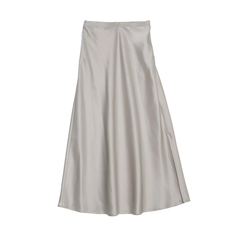 【ANY SPOOR】时尚纯色显瘦休闲百搭中长款半身长裙74AR64