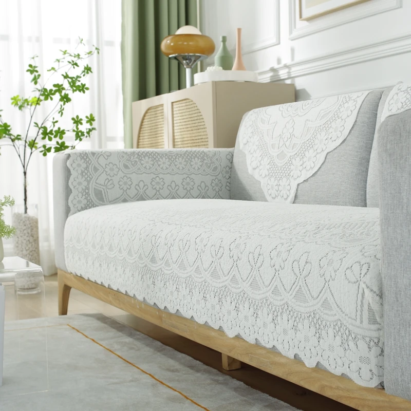 简约化妆镜遮盖布 防尘 白色桌布轻奢氛围感高级感茶几多功能盖布