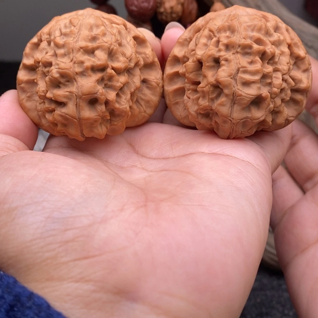 文玩核桃把件50:5龙鼎