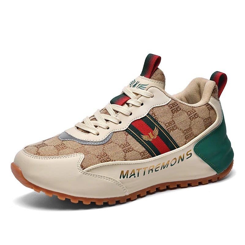 玛特雷蒙斯冬季新款皮包底加绒加厚情侣鞋轻奢休闲鞋时尚软底男鞋