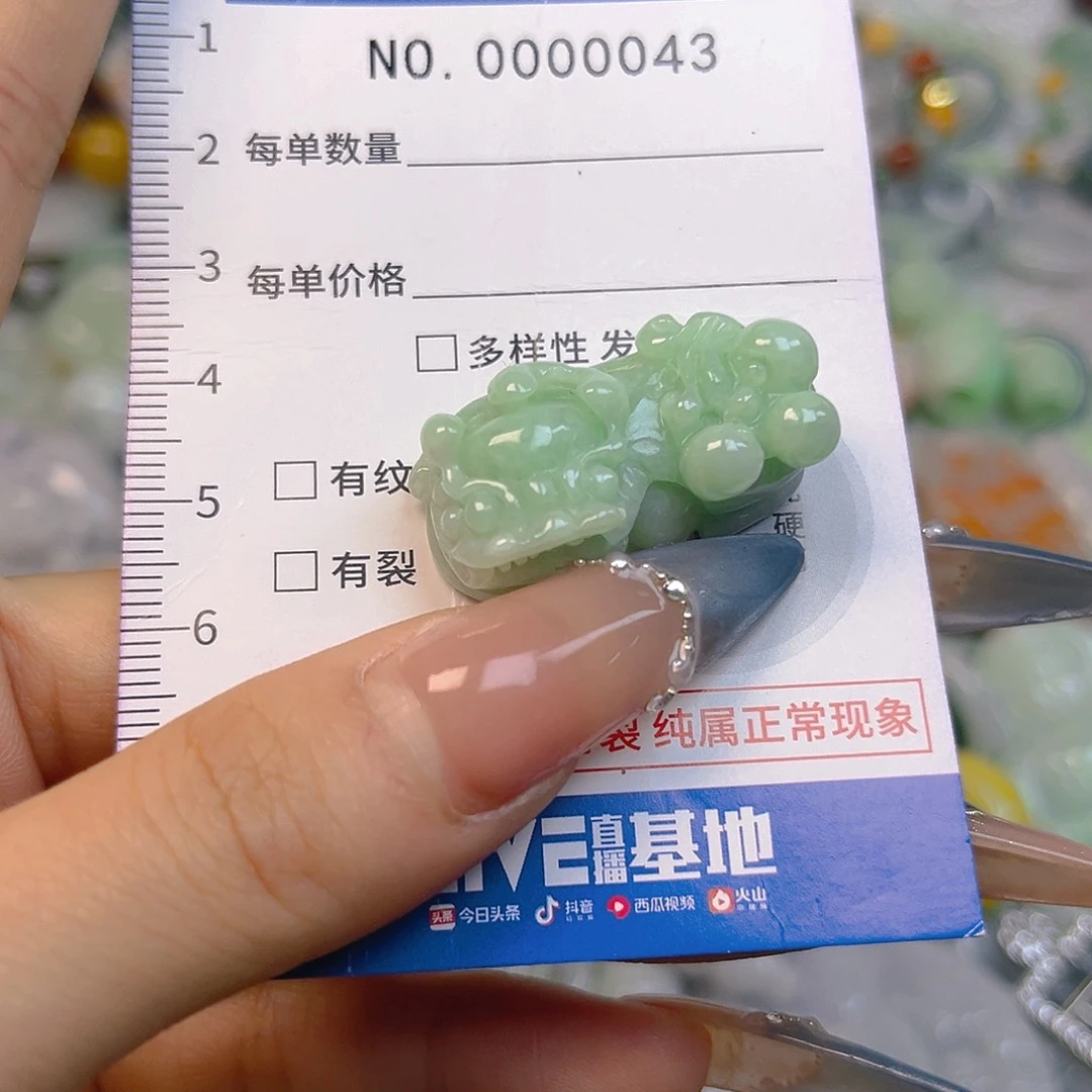 翡翠未镶嵌颈饰hhh