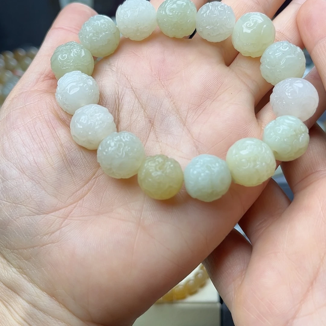 和田玉手链未镶嵌