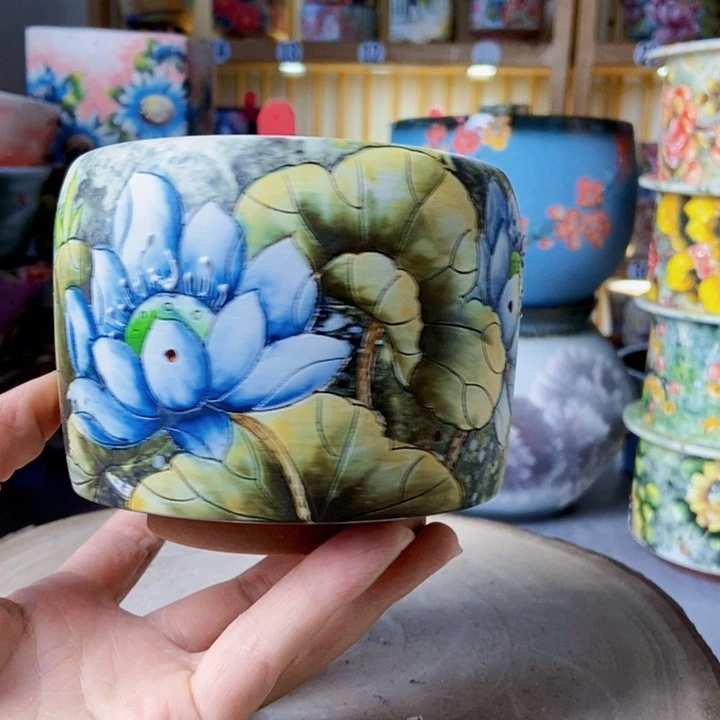 景德镇艺术手绘作品