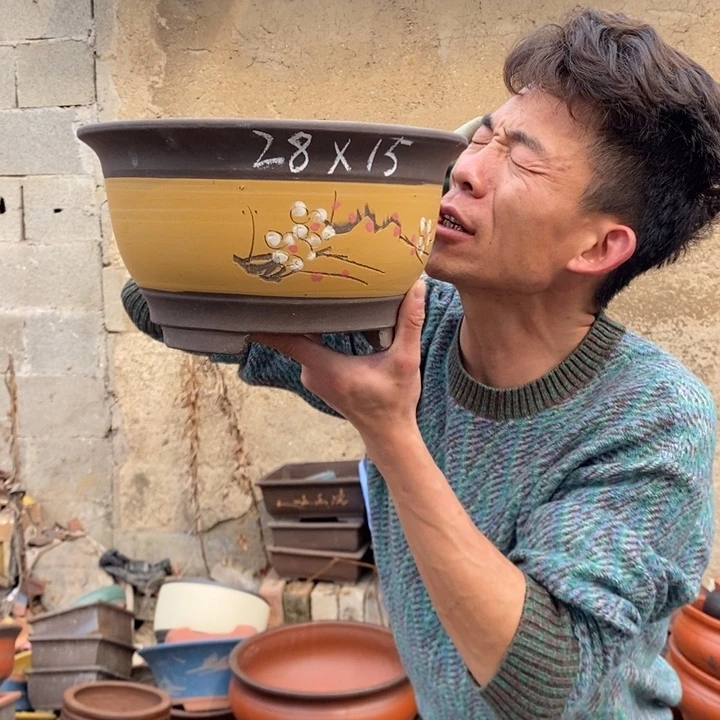 红陶紫砂的时候就会