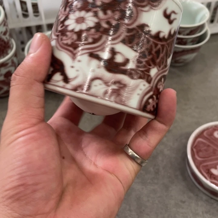 沙***路摆件景德镇陶瓷老陶