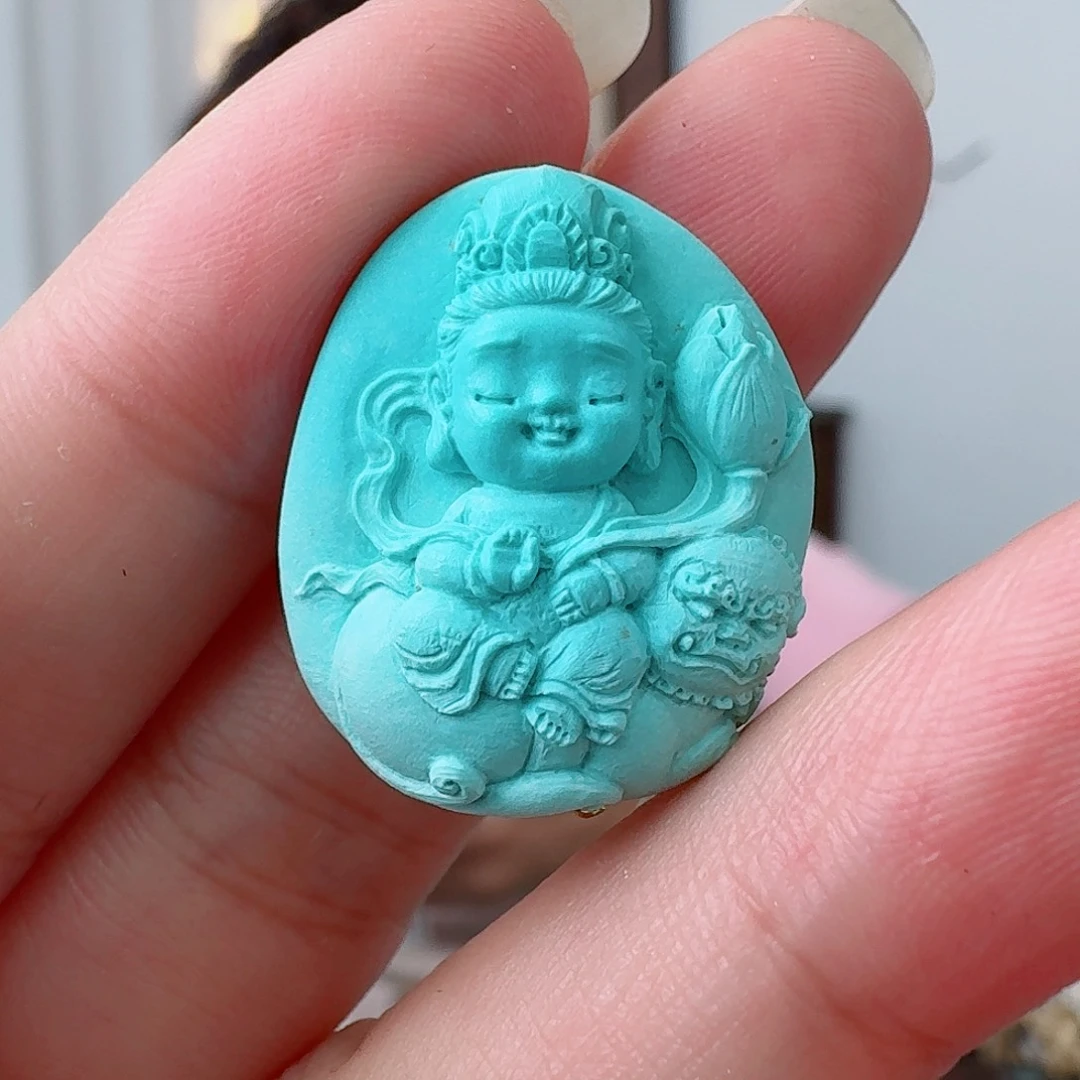 绿松石未镶嵌珠宝奇石