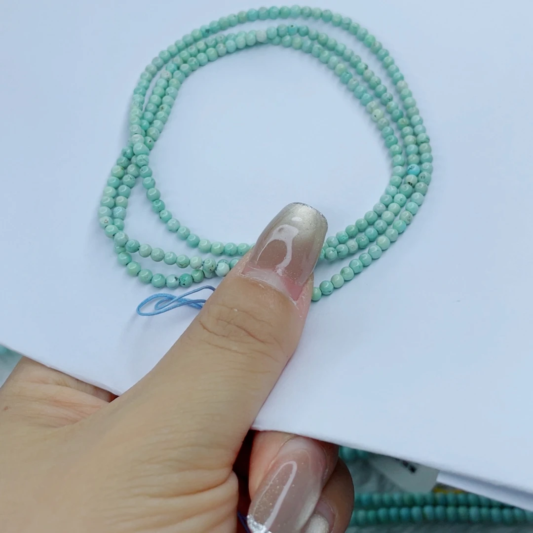 小***花绿松石未镶嵌颈饰