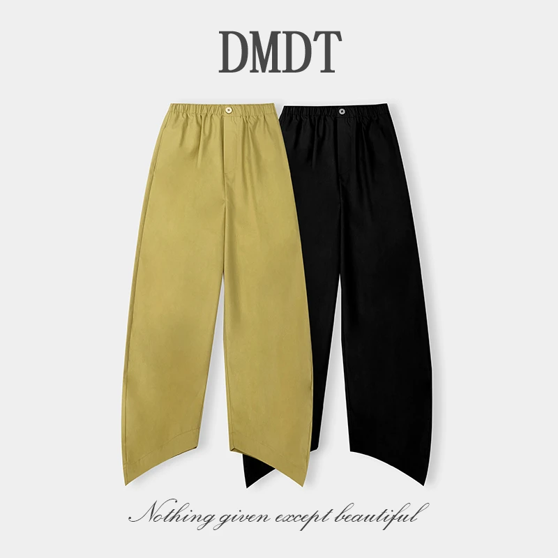 【DMDT潮牌】2025夏季新品 “暮锦”松紧腰显腿长百搭显瘦休闲裤A1929