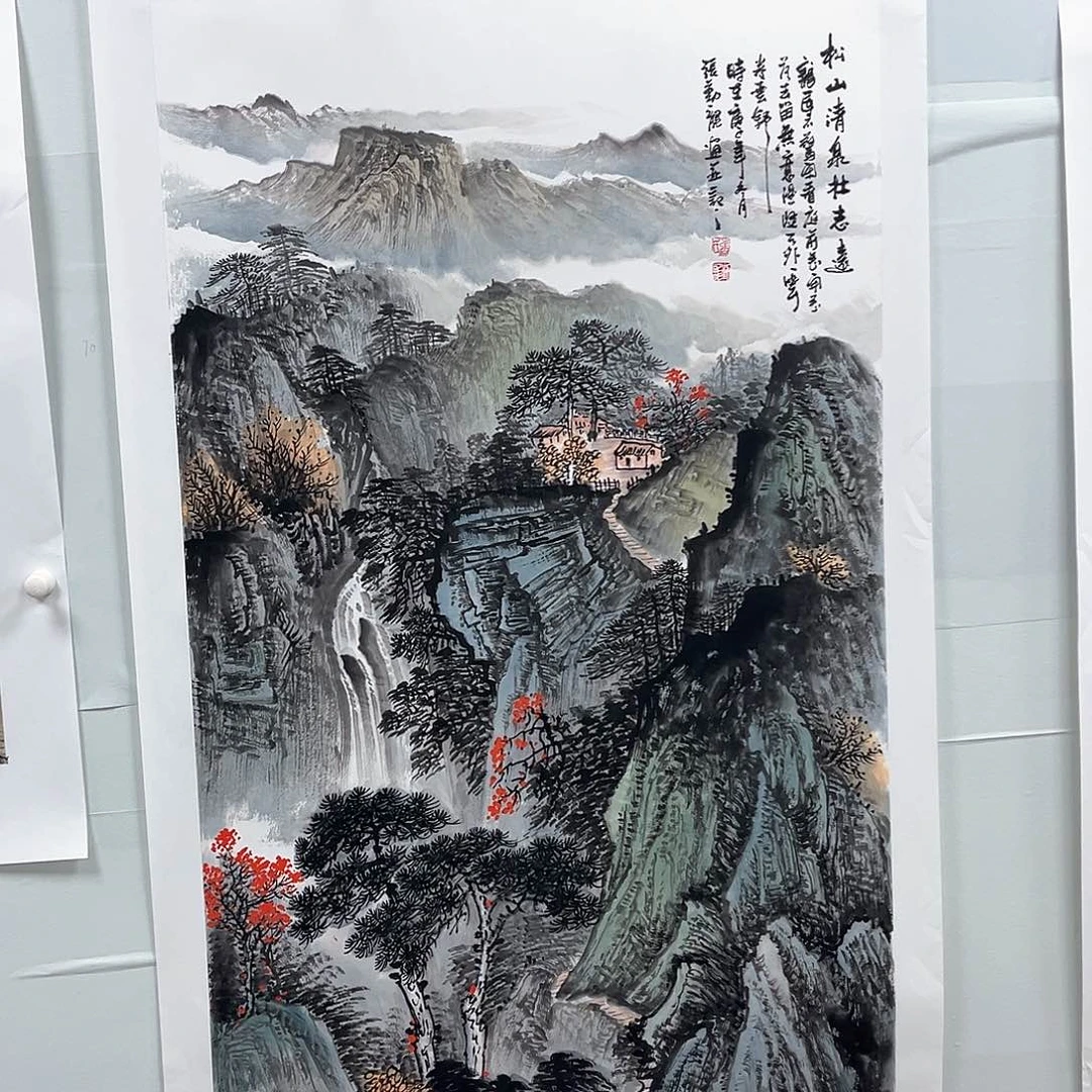 国画宣纸国画纯手绘字画