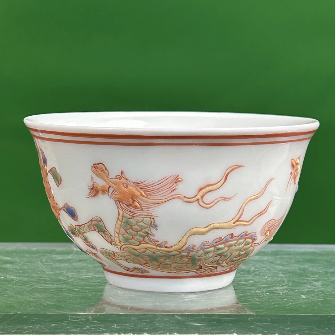 WYTCC2006-00244M明代夜光麒麟纹压手杯