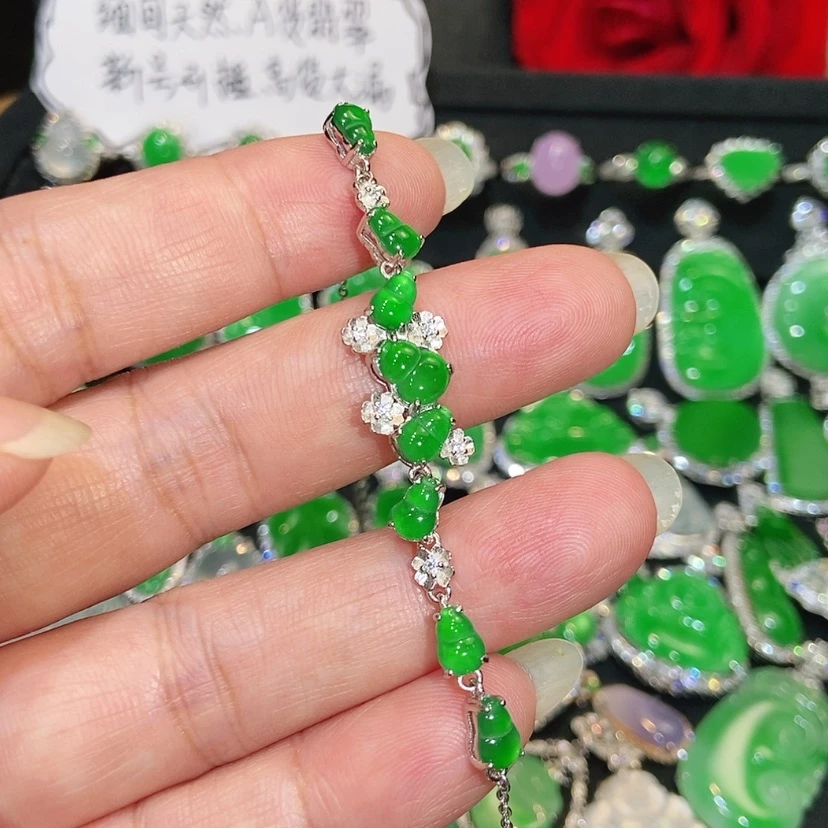 【闪购商品】手链翡翠未镶嵌天然翡翠