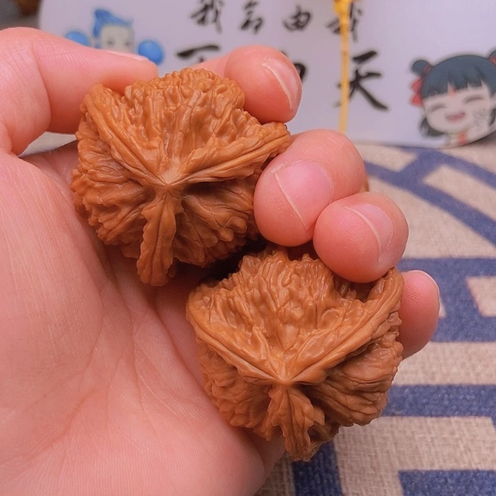 吊坠文玩核桃跃**河三棱