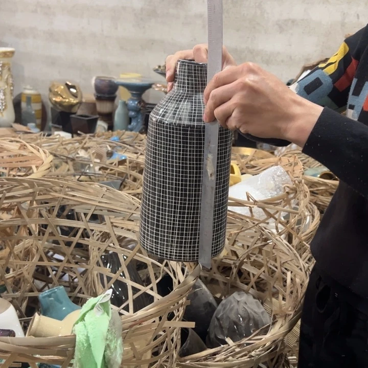 摆件高度30厘米口径4厘米微瑕捡漏