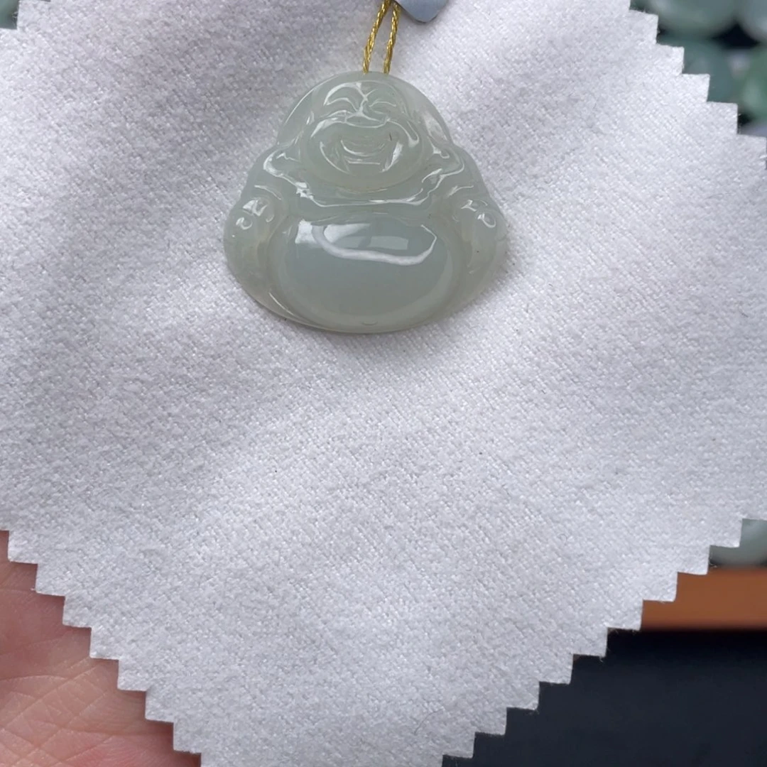 颈饰未镶嵌翡翠佛公