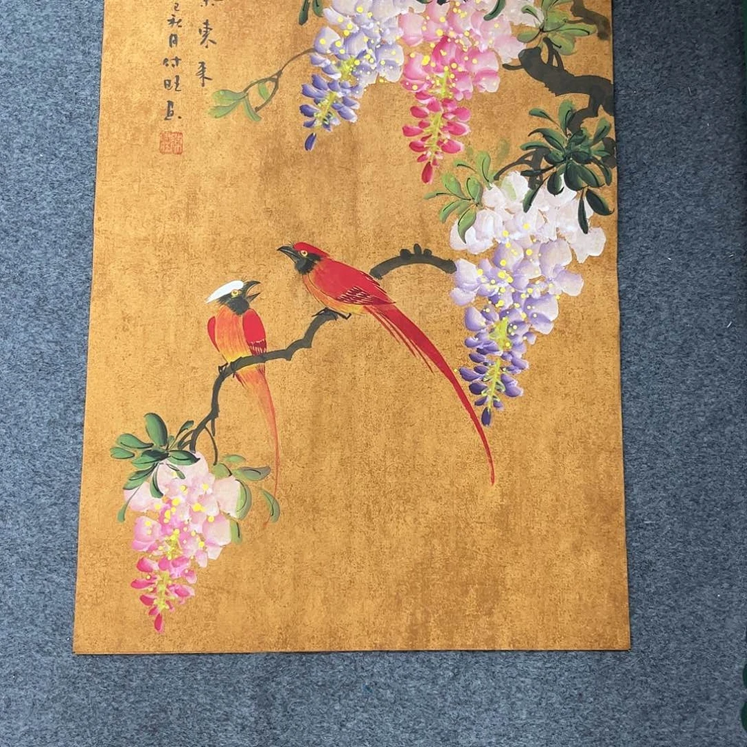 国画宣纸国画纯手绘作品