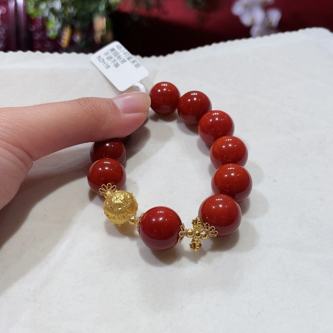 南红玛瑙未镶嵌手串