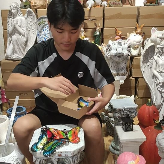 合成树脂蝴蝶4个