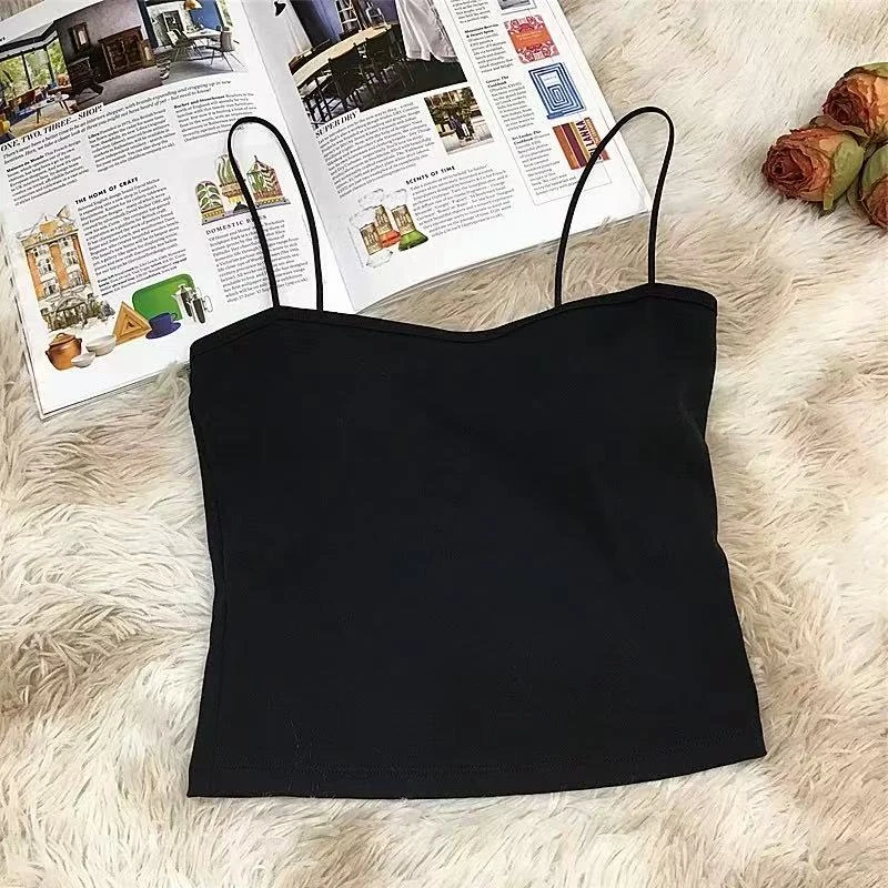 【沐子女装】A2-2866黑色美背