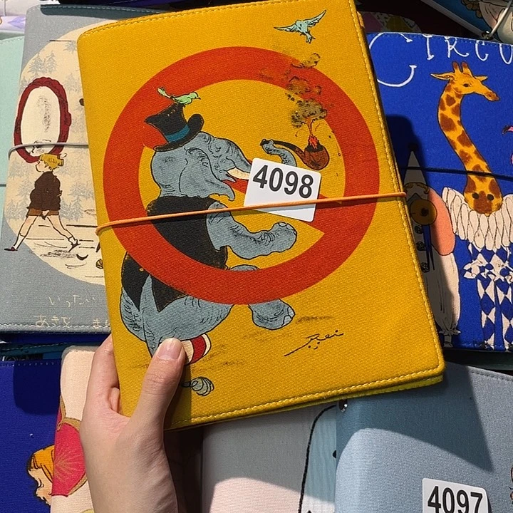 织绣a5活页不送纸4098