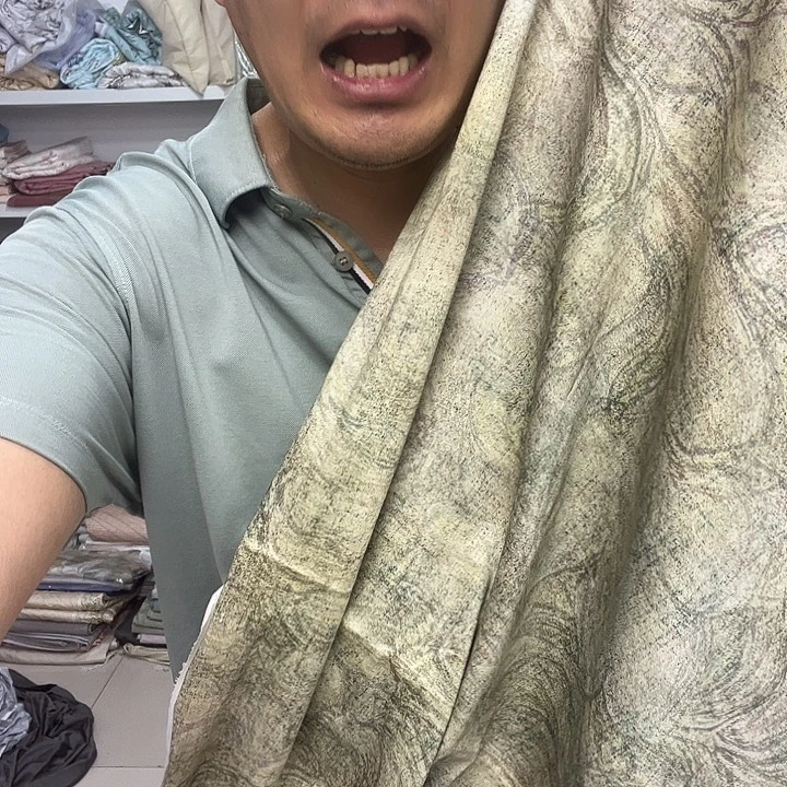 棉纯棉高货孤品面料1,7
