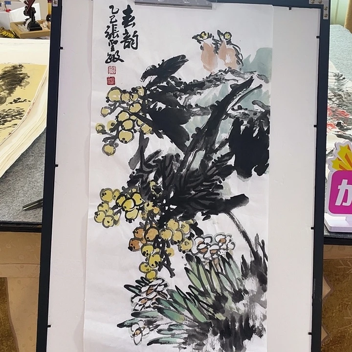 国画张圣敏先生纯手绘作品