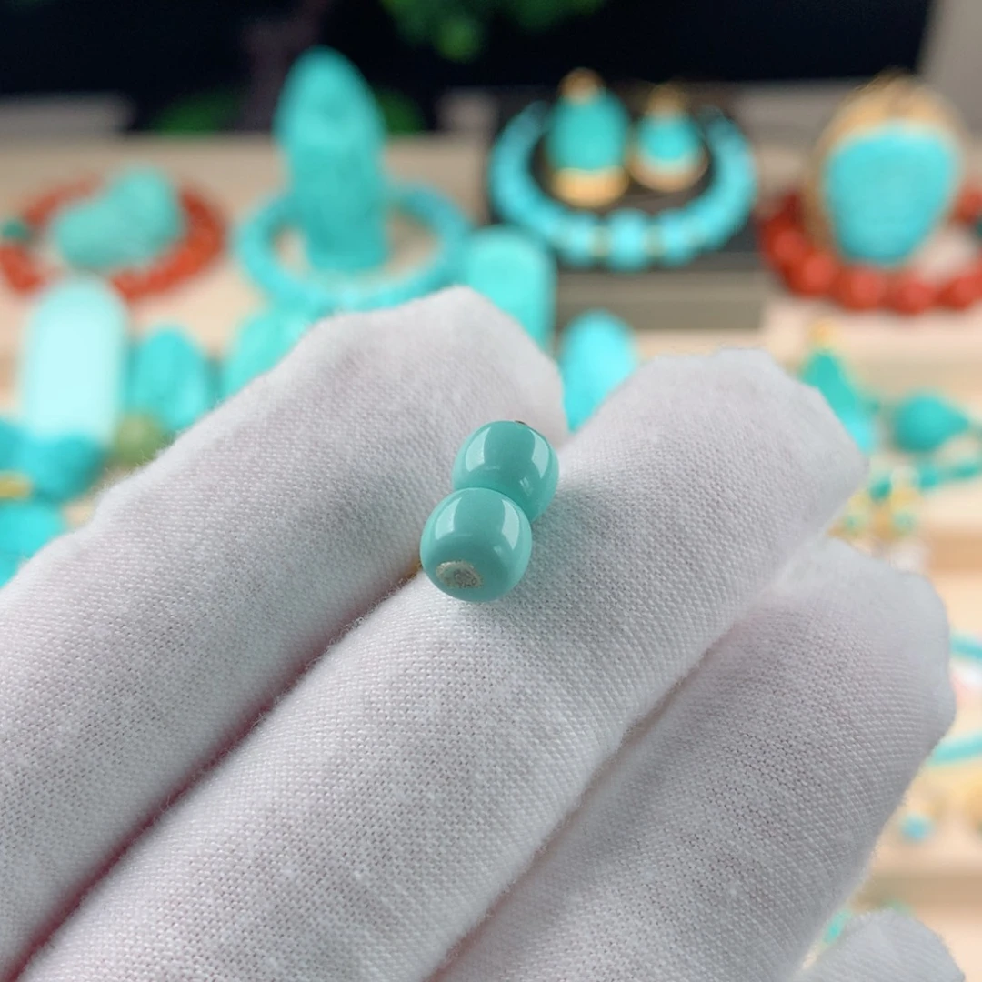 绿松石配珠卡6.8未镶嵌