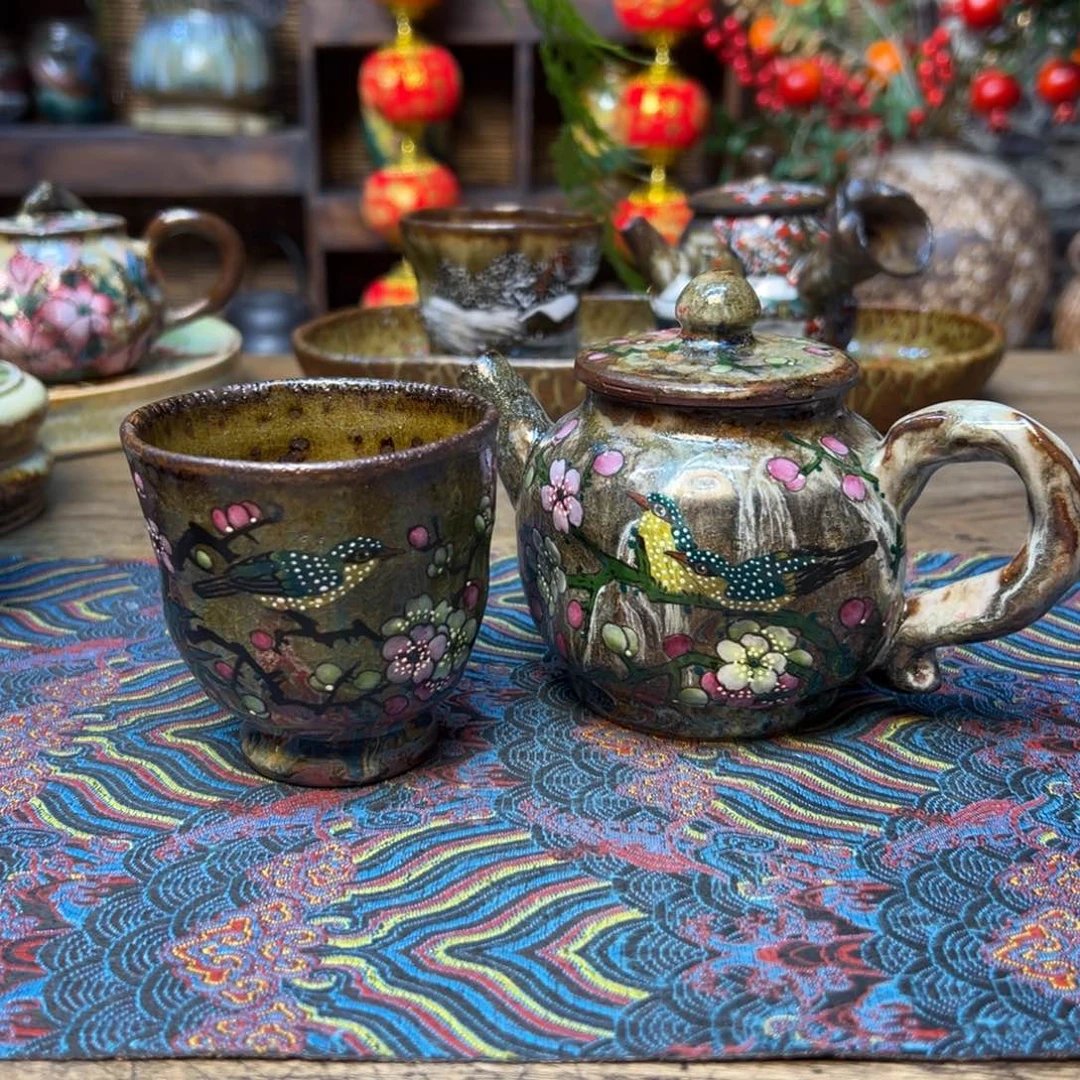 瓷片红**?景德镇刘道标老师