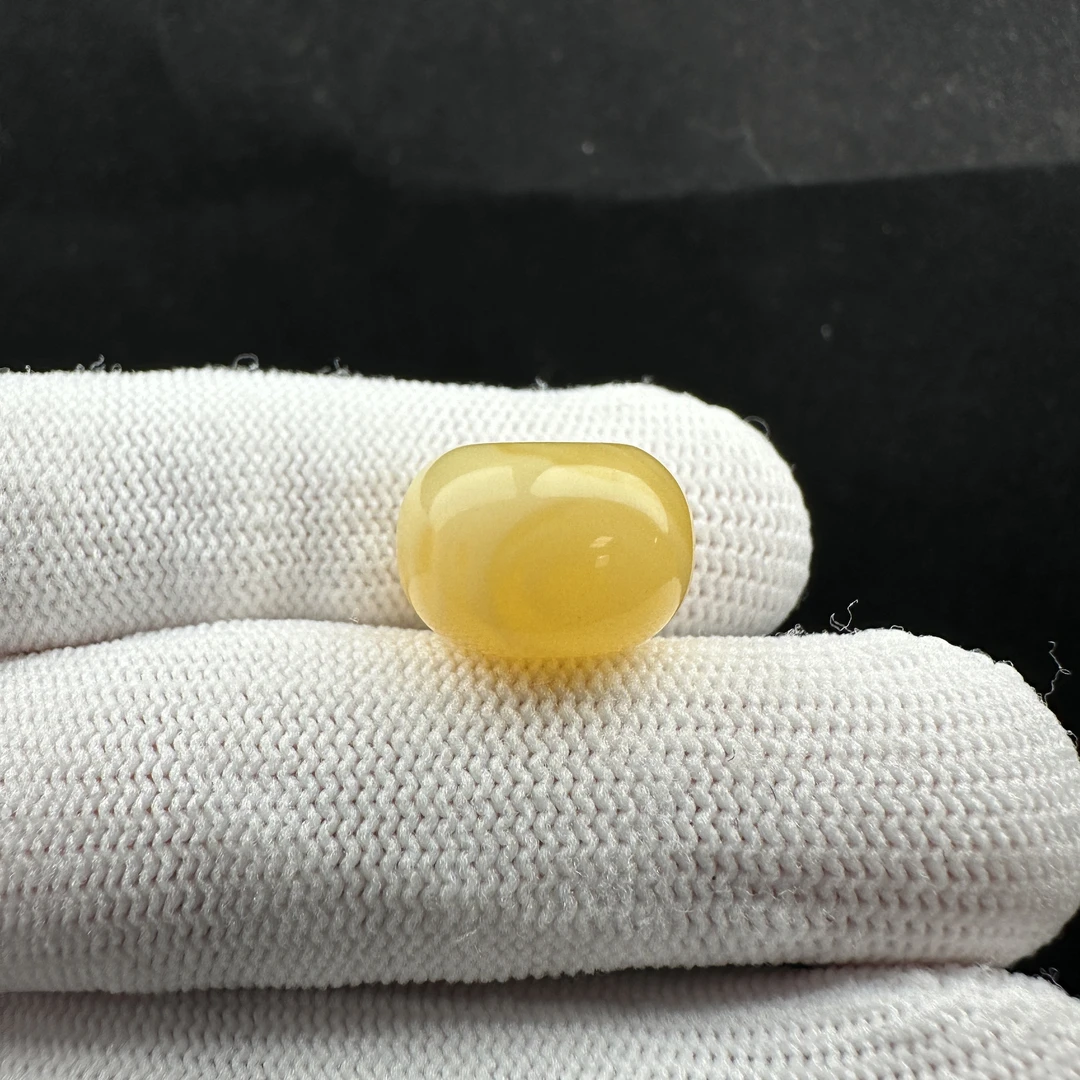 F2718天然原矿蜜蜡妖花墩子 15*10.3mm支持鉴定 一物一图