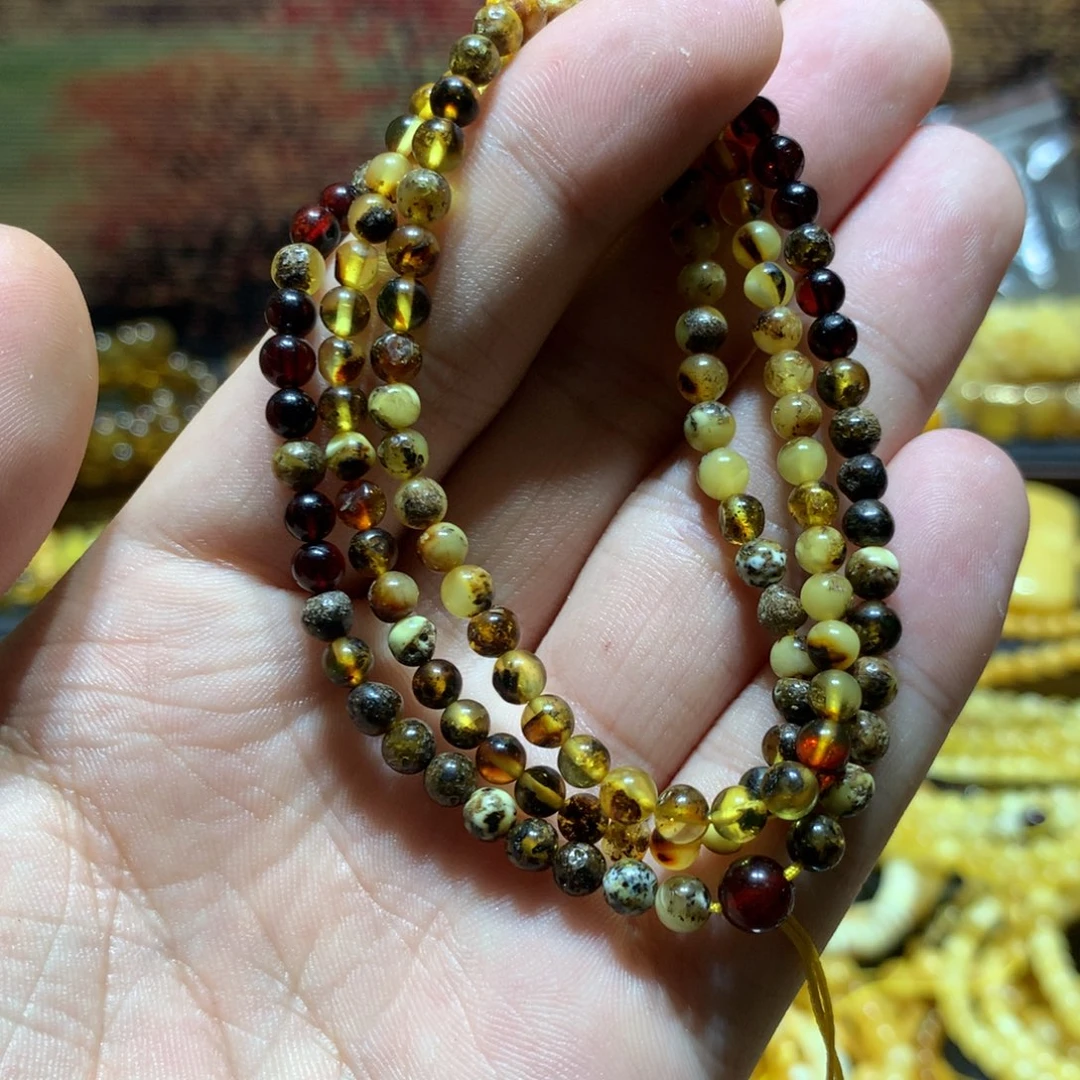 琥珀未镶嵌珠宝奇石