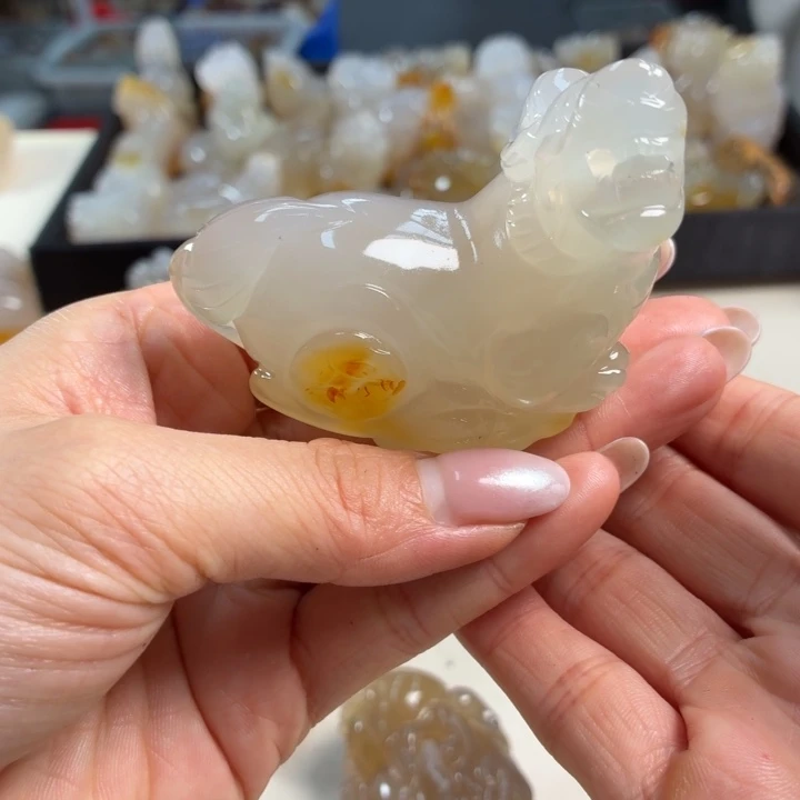 未镶嵌吊坠(不含链)玛瑙/玉髓