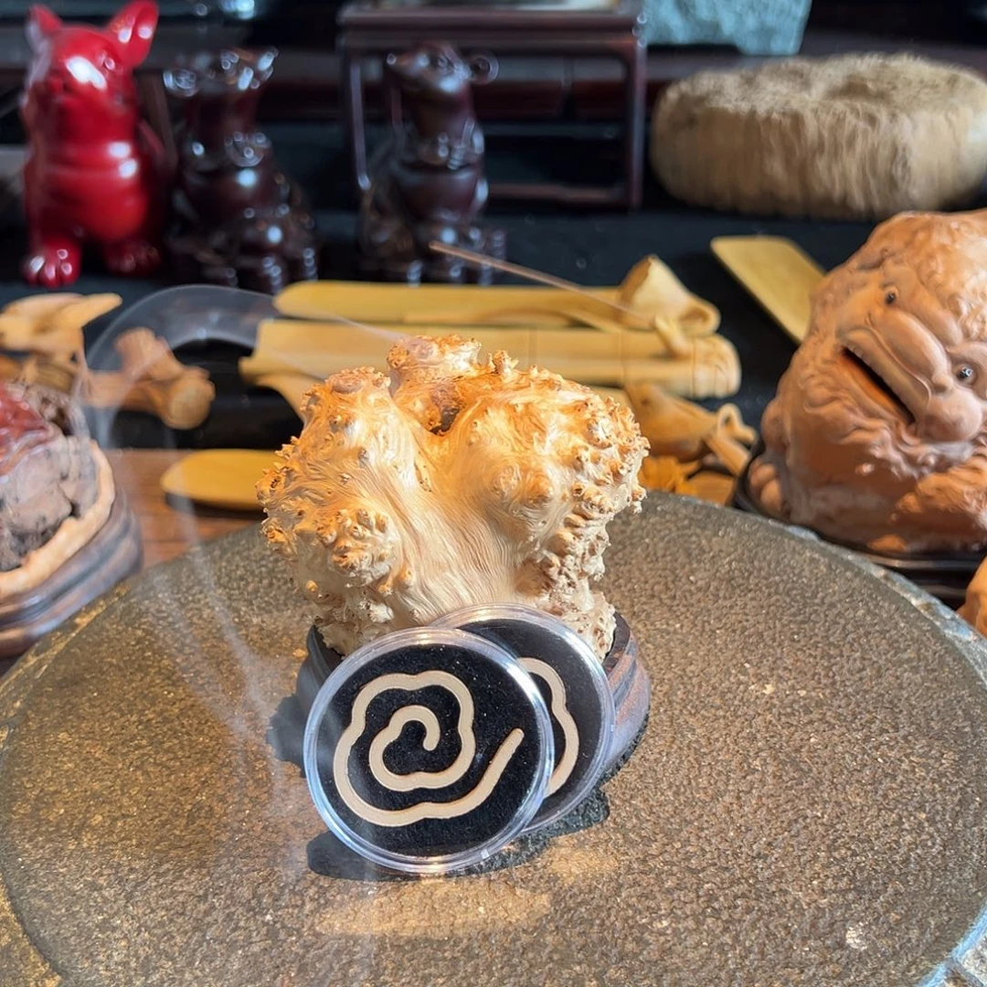 荔枝木唐*人荔枝木随形香炉