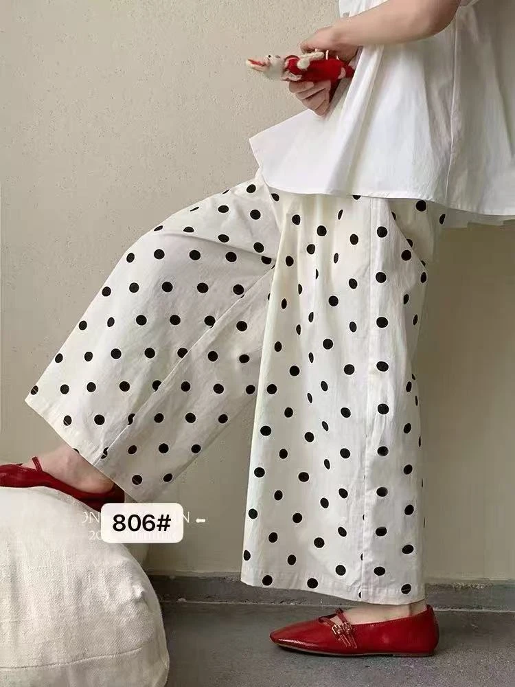 806QDD爆款大波点裤