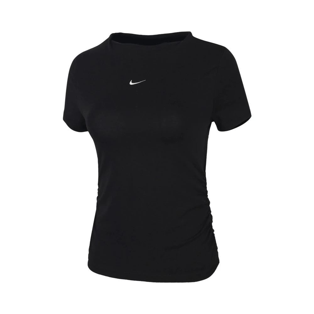 NIKE耐克双旦女子NSW NK CHLL KNT SS MOCK T针织短T恤HV2402-010